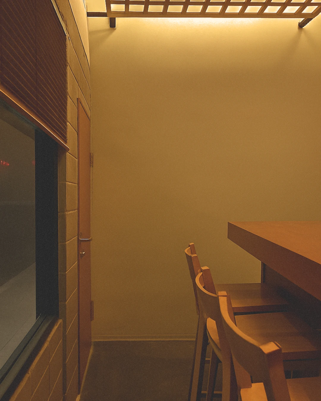 atmosphere at sake room